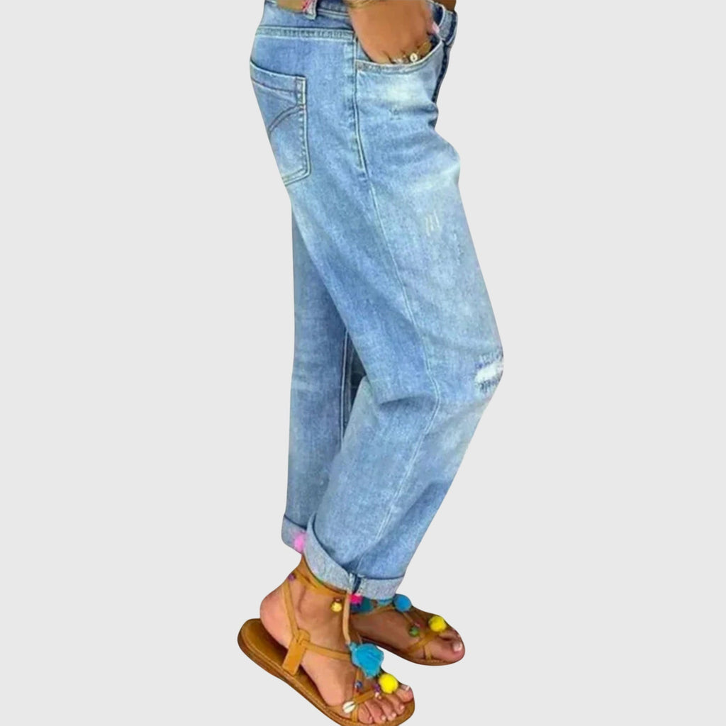 Alveria - Jeans Baggy dal Comfort Quotidiano