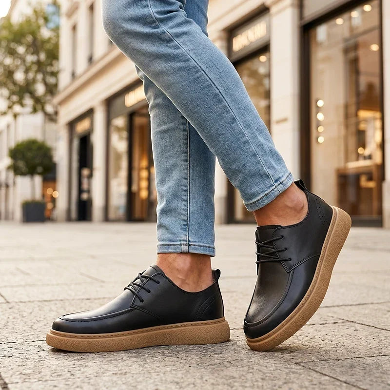 Pellario - Sneakers Bicolore in Pelle