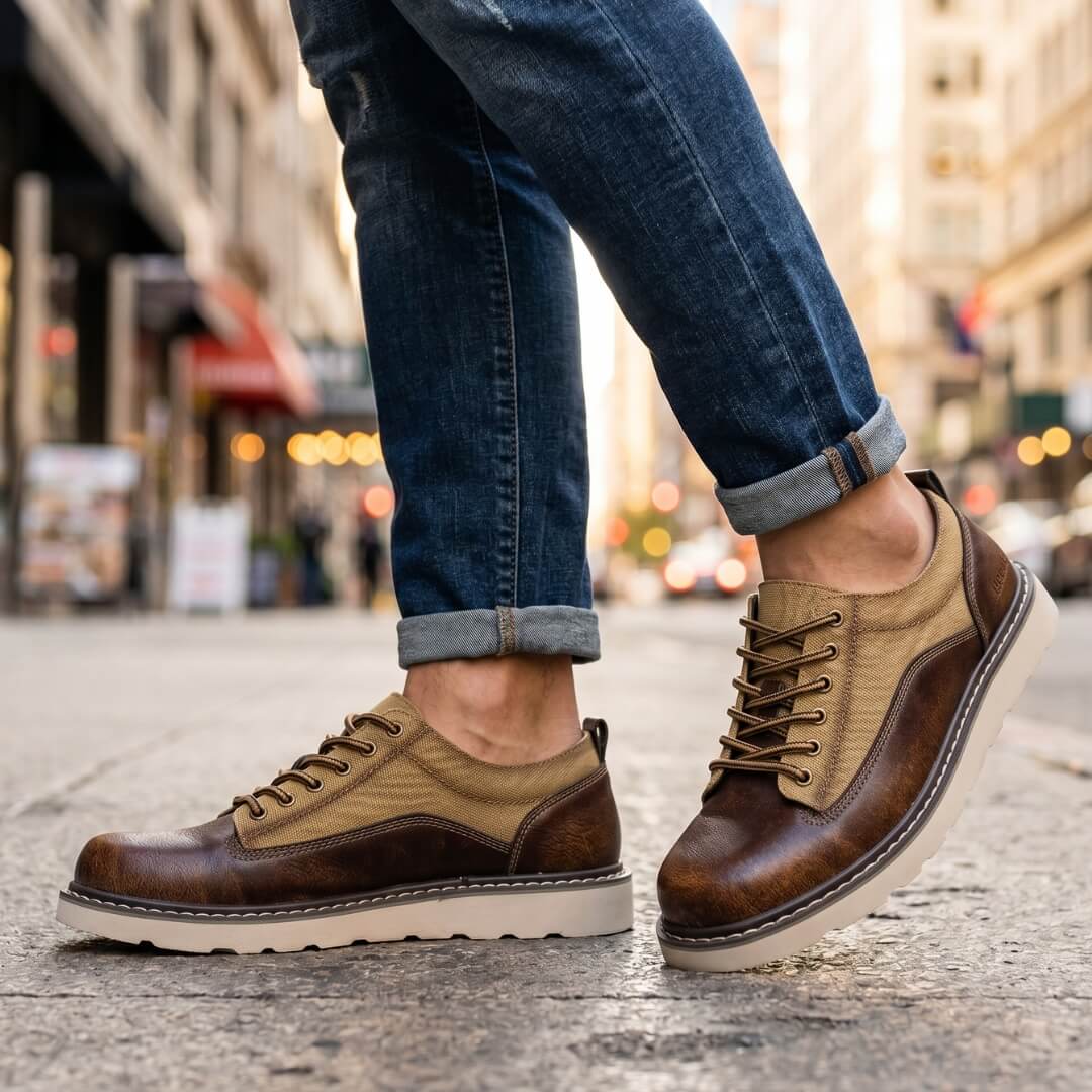 Marvello - Sneakers in Pelle dal Fascino Vintage