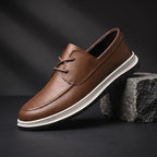 Quireno - Sneakers in Pelle dalle Tonalità Naturali