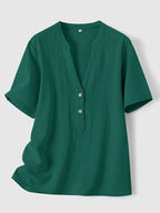 Eletra - Elegante Blusa con Scollo a V
