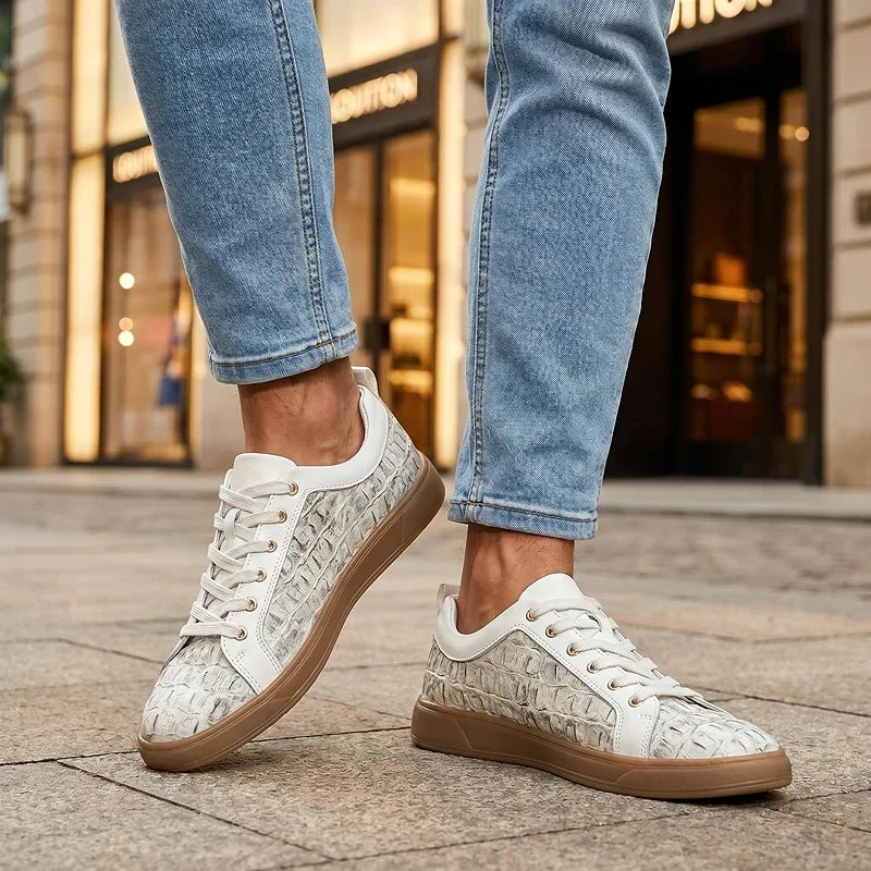 Leonzio - Sneakers in Pelle dall’Eleganza Versatile