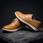 Quireno - Sneakers in Pelle dalle Tonalità Naturali