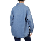 Ersilia - Giacca di Jeans Vintage dal Taglio Ampio