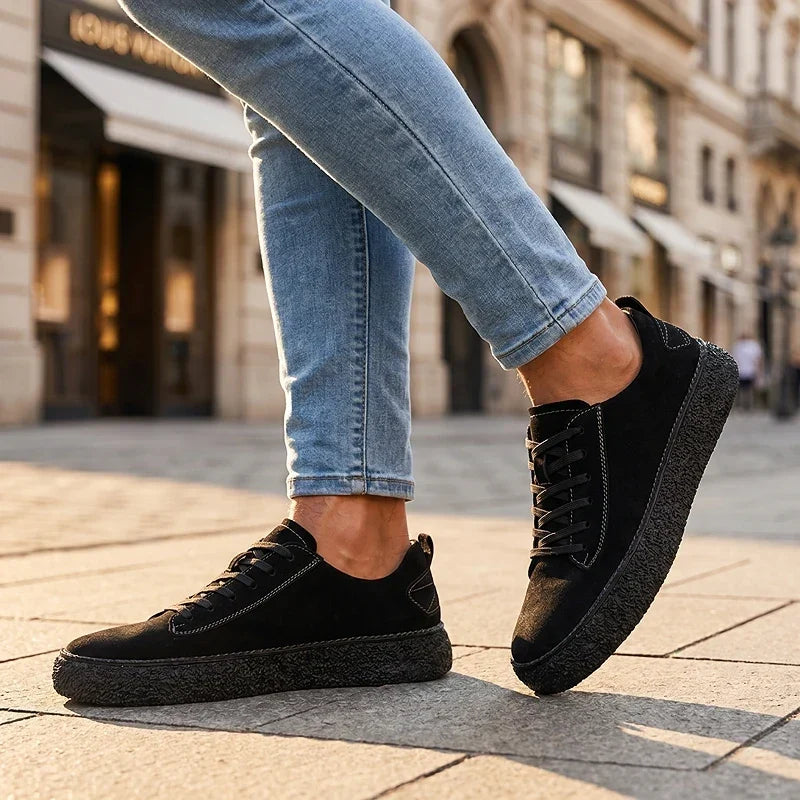 Dorevian - Sneakers in Camoscio dal Fascino Vintage