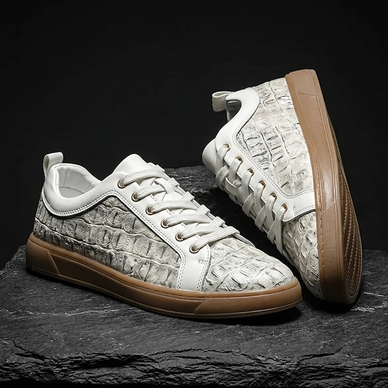 Leonzio - Sneakers in Pelle dall’Eleganza Versatile