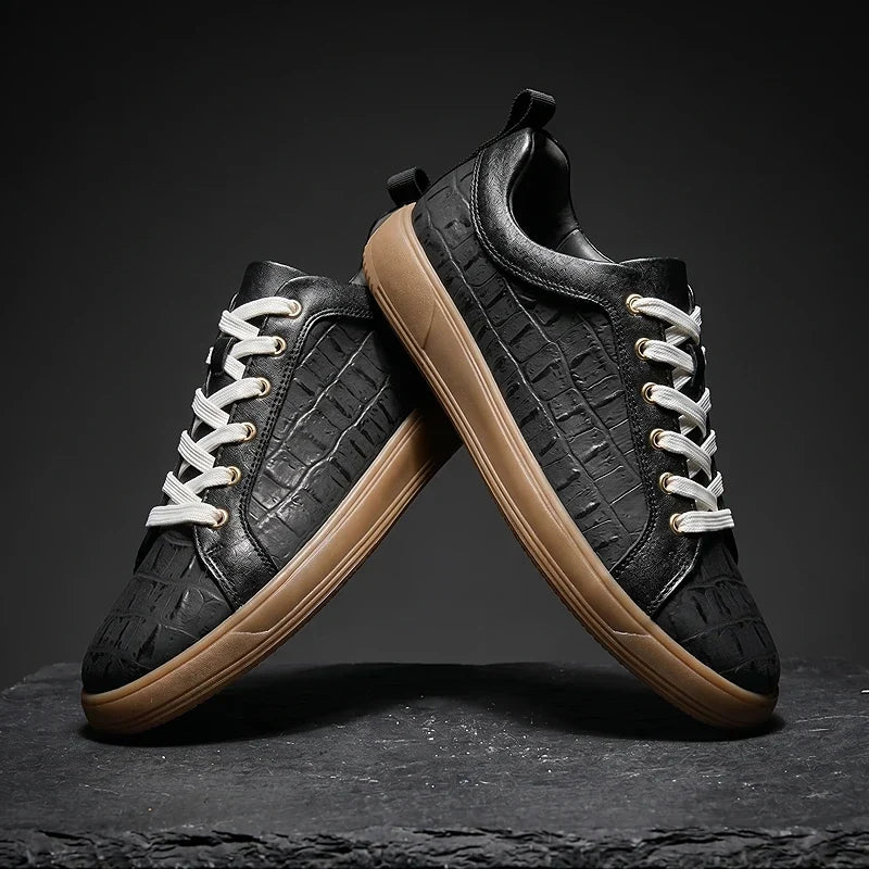 Leonzio - Sneakers in Pelle dall’Eleganza Versatile