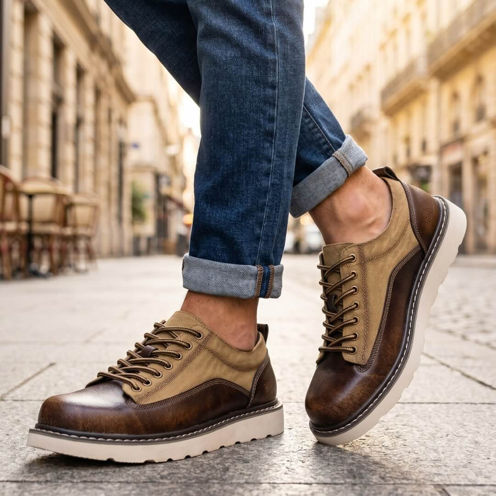 Marvello - Sneakers in Pelle dal Fascino Vintage