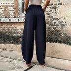 Sorelia - Pantaloni Fluidi con Tasche Statement