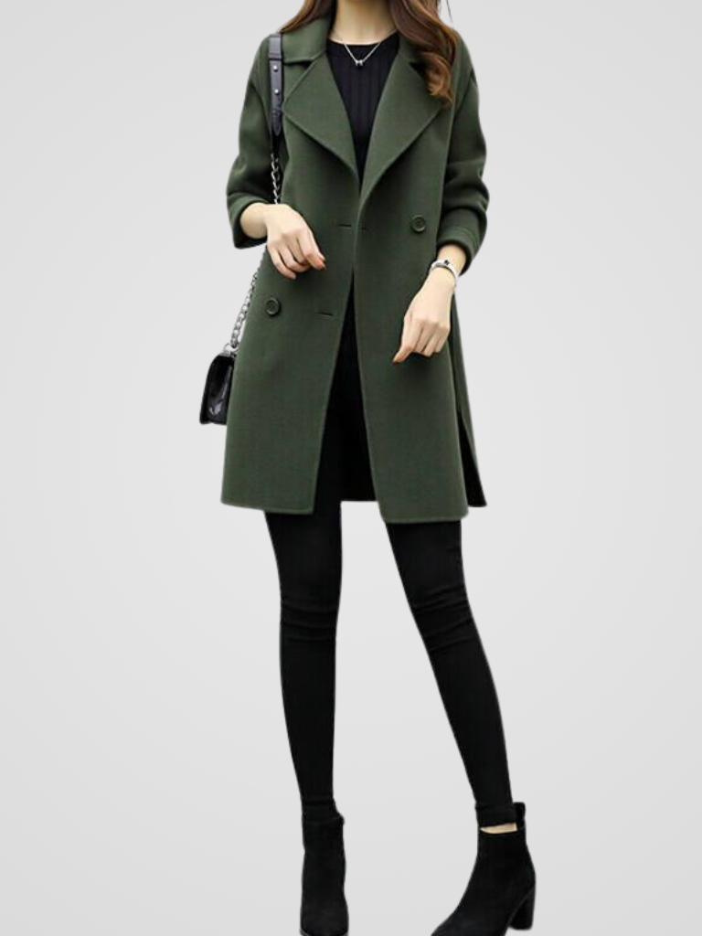 Fioralie - Cappotto Elegante dal Taglio Raffinato