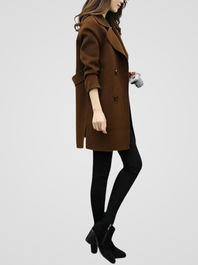Fioralie - Cappotto Elegante dal Taglio Raffinato