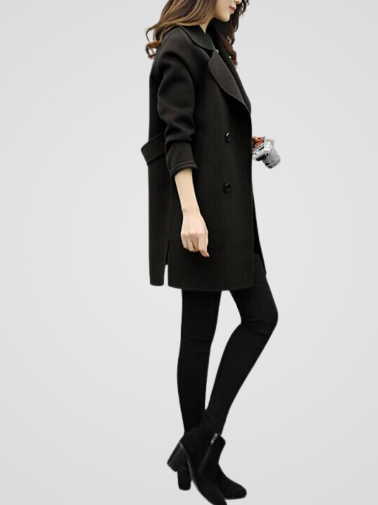 Fioralie - Cappotto Elegante dal Taglio Raffinato