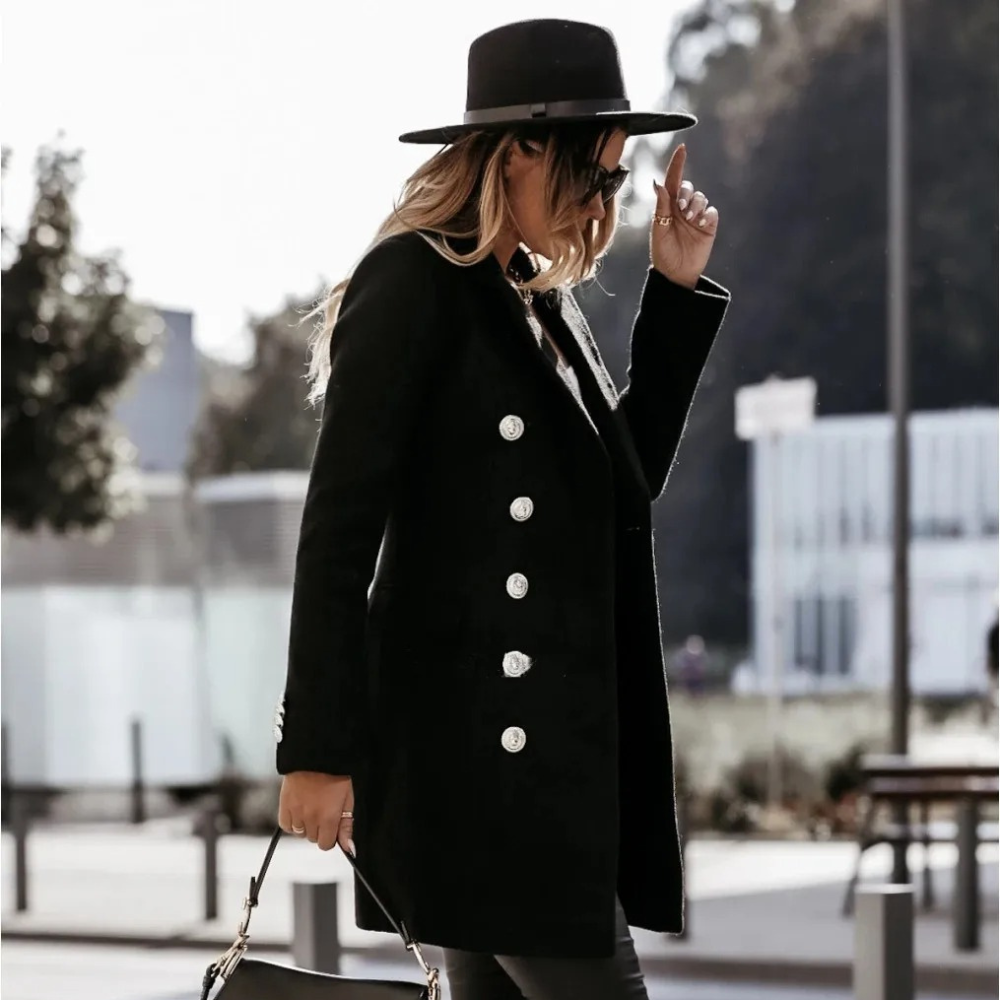 Calistria - Trench Reversibile in Misto Lana