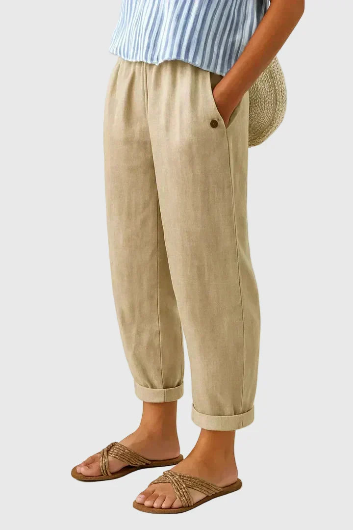 Davenia - Pantaloni Chic dalla Morbidezza Quotidiana