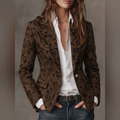 Jacquellia - Blazer Jacquard dal Taglio Raffinato