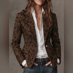 Jacquellia - Blazer Jacquard dal Taglio Raffinato