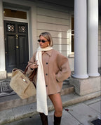 Selvaria - Cappotto Oversize in Misto Lana