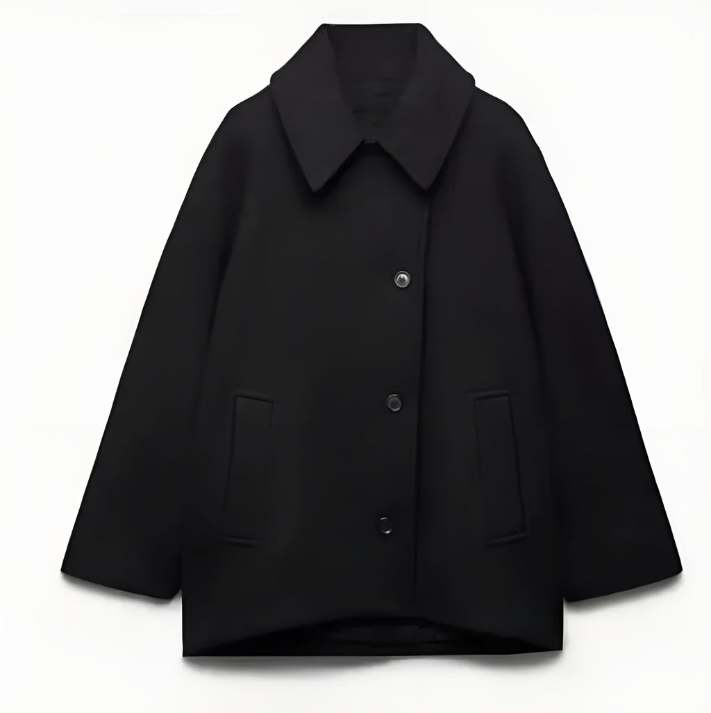Selvaria - Cappotto Oversize in Misto Lana