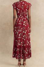 Alessandra - Abito midi floreale