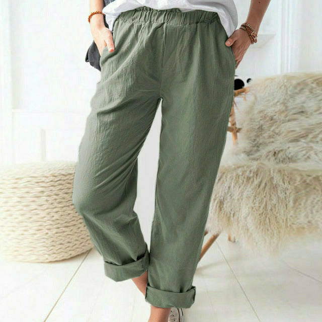 Avenzia - Pantaloni Sartoriali dalla Linea Morbida