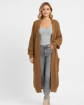 Elvaria - Cardigan Lungo in Maglia