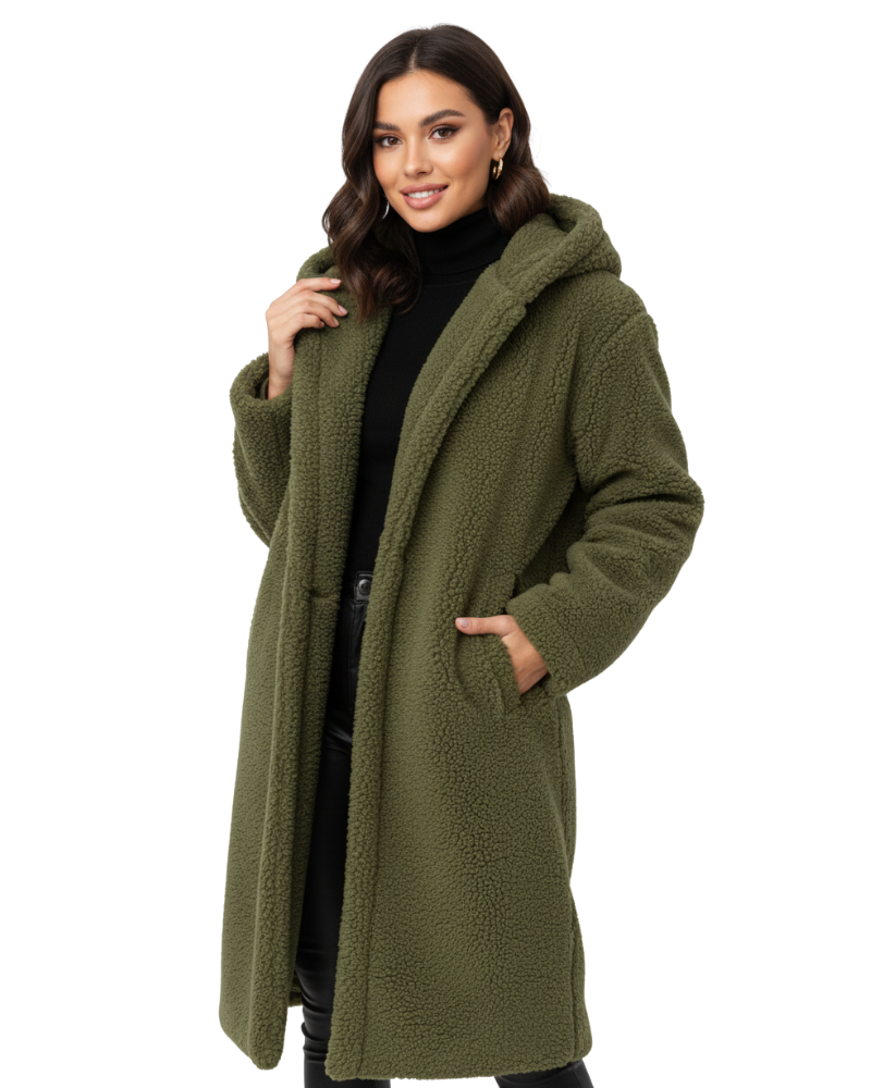 Caelissa - Cappotto Teddy Oversize