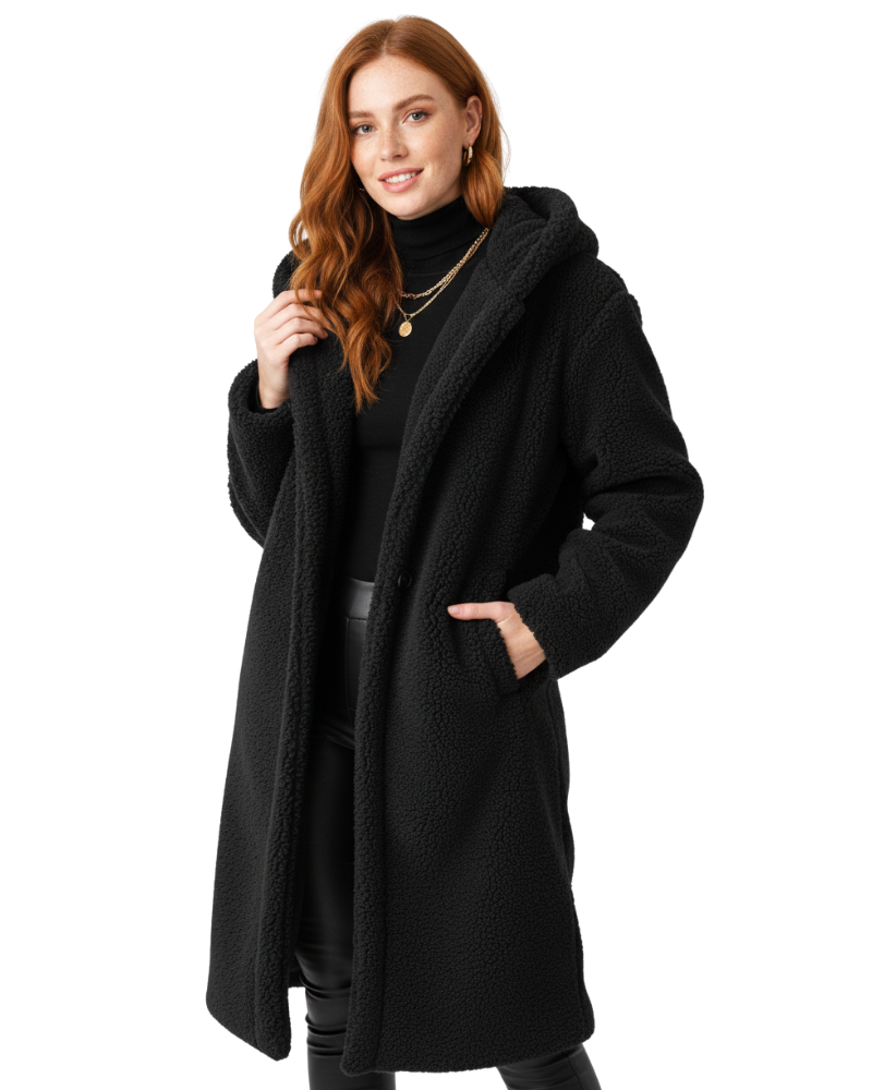 Caelissa - Cappotto Teddy Oversize