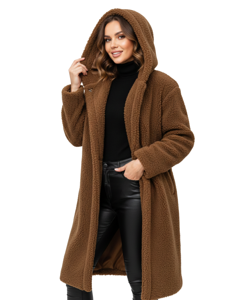 Caelissa - Cappotto Teddy Oversize