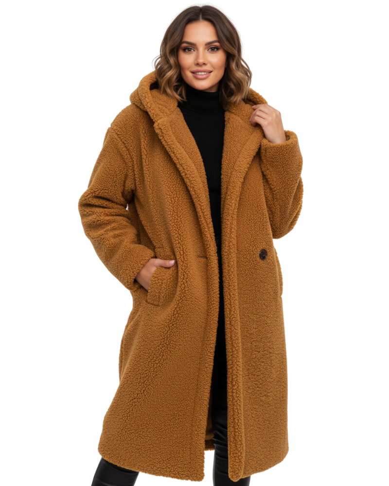 Caelissa - Cappotto Teddy Oversize