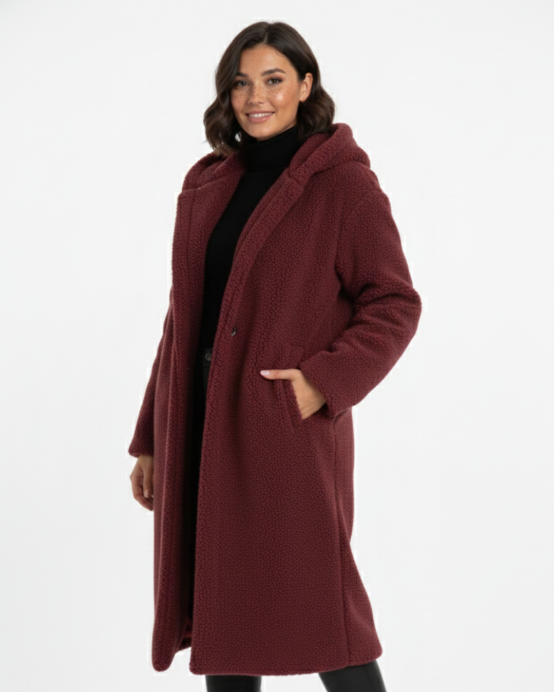 Caelissa - Cappotto Teddy Oversize