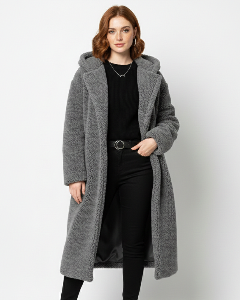 Caelissa - Cappotto Teddy Oversize