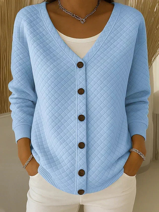 Aureline - Cardigan Trapuntato con Bottoni