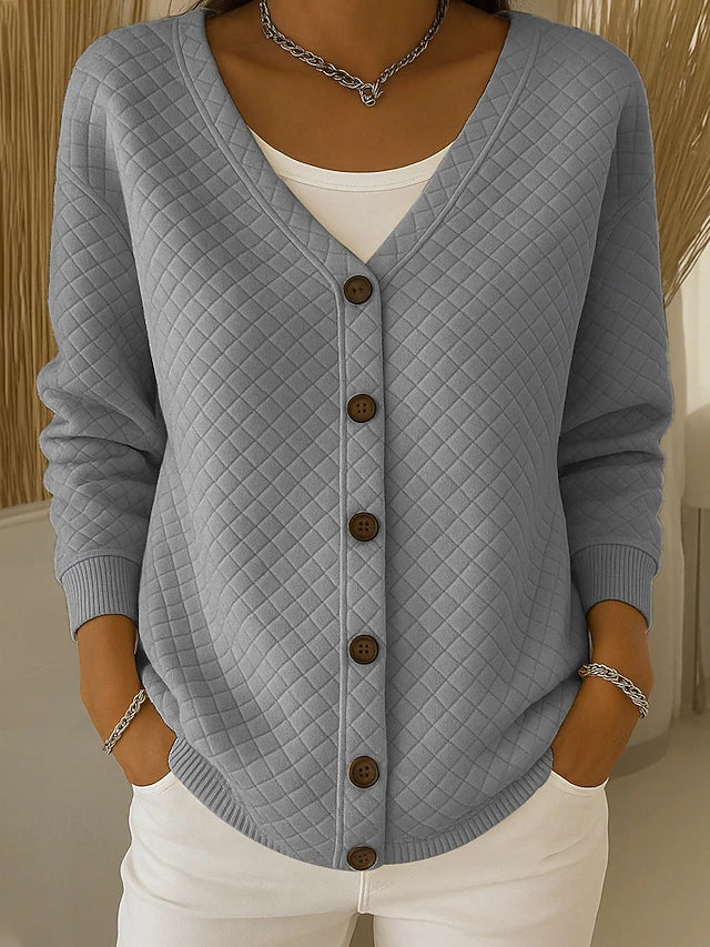 Aureline - Cardigan Trapuntato con Bottoni