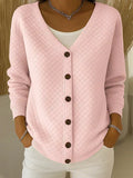 Aureline - Cardigan Trapuntato con Bottoni