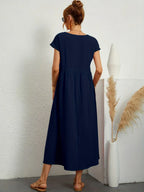 Emma | Abito midi fluido dall'eleganza senza tempo