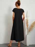 Emma | Abito midi fluido dall'eleganza senza tempo