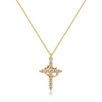 Regina - Collana con Croce e Corona