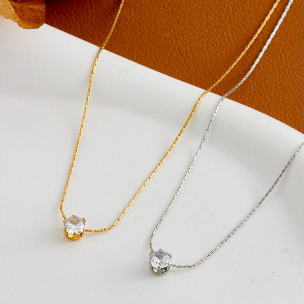 Camilla - Collana Minimalista con Ciondolo
