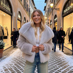 Romina - Giacca Invernale Corta con Collo Oversize