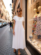 Emma | Abito midi fluido dall'eleganza senza tempo