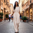 Noemi - Tuta femminile con vita valorizzata