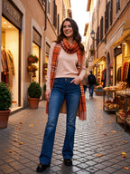 Federica - Jeans Flare a Vita Regolare
