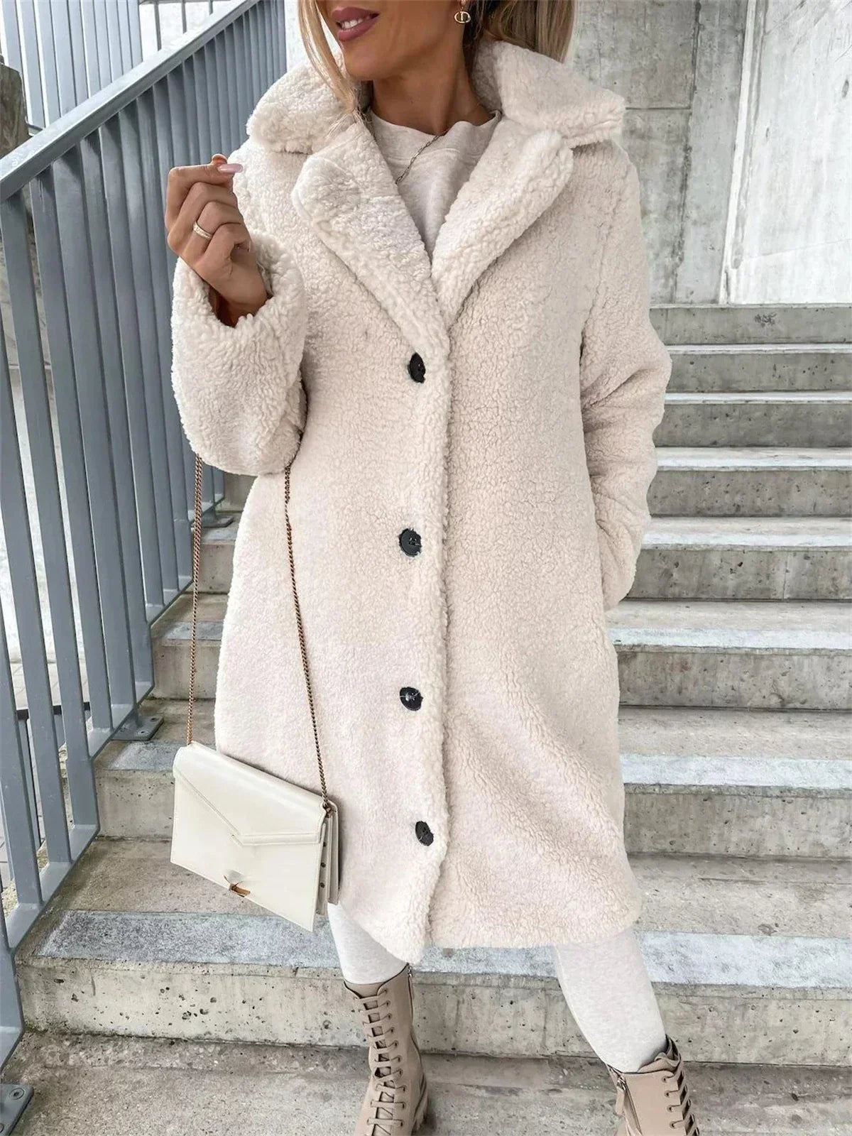 Belloria - Cappotto Teddy Morbido