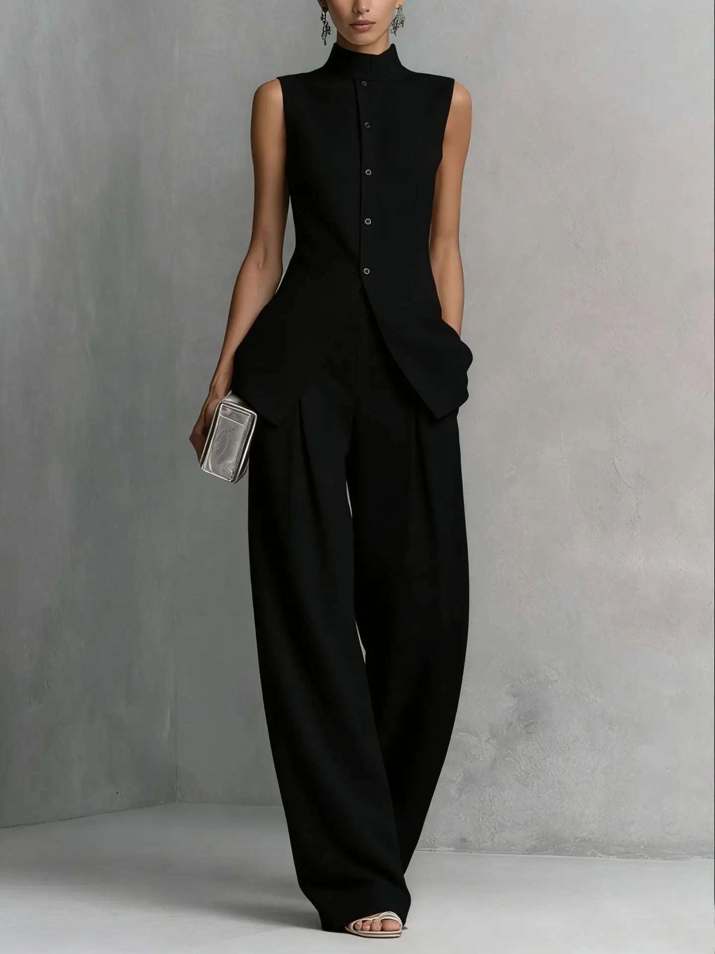 Caterina - Completo casual chic a due pezzi Primavera/Estate
