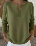Dorienne - Maglione Henley con Bottoni