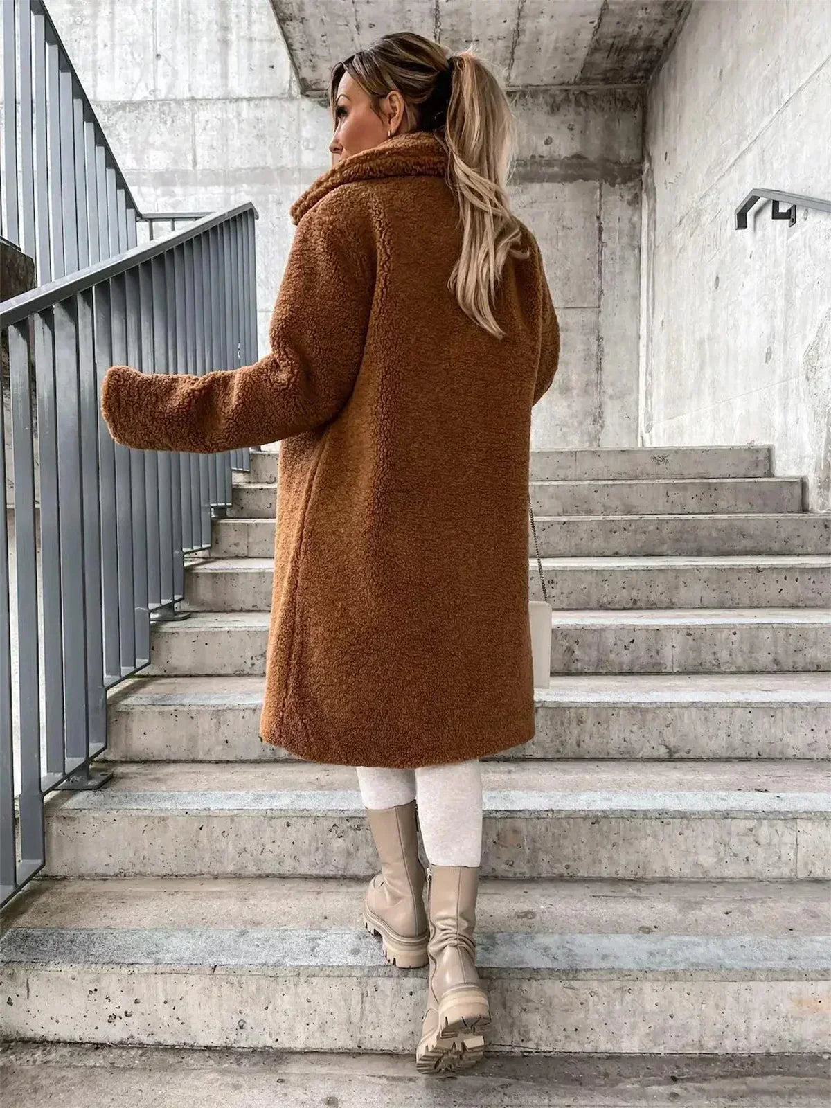 Belloria - Cappotto Teddy Morbido