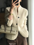 Lucille - Cardigan in Cashmere con Bottoni