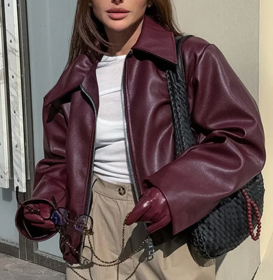 Valestra - Bomber in Similpelle