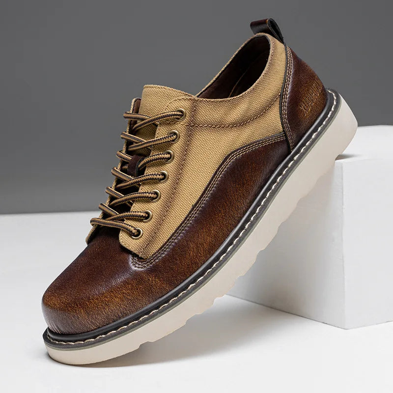 Marvello - Sneakers in Pelle dal Fascino Vintage