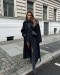 Orelisse - Cappotto in Lana dalla Linea Elegante